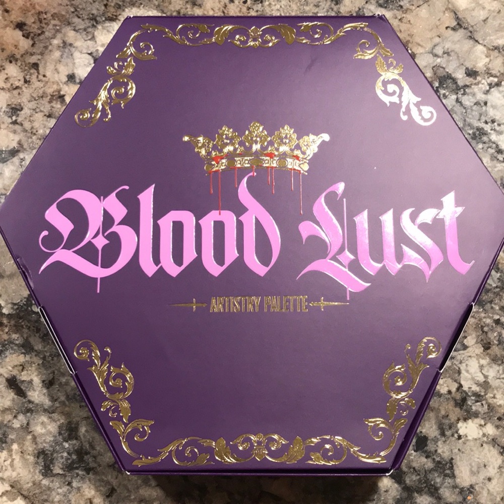 NIB Blood Lust Jeffree Star Artistry Pallet
